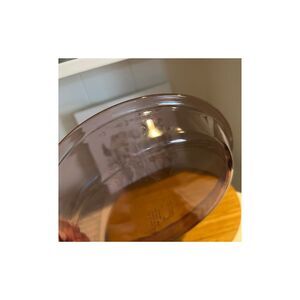 Vintage Pyrex 209 Pie Plate / 9" / Purple Tint